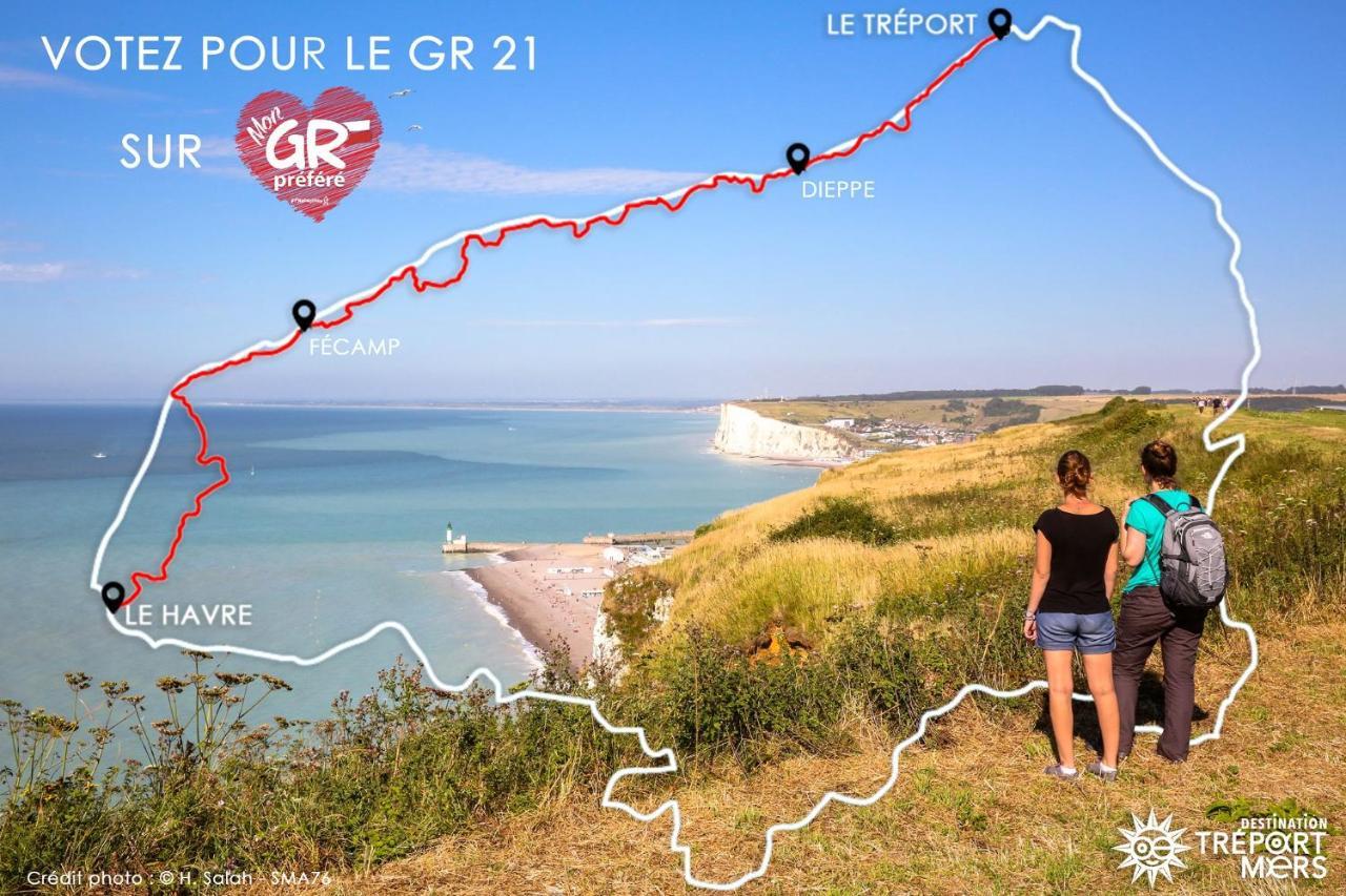 Idealement Situe "Le Studio" Les Locations Isahora Sont Aussi A 2 Pas Du Chateau D'Eu, Des Falaises Du Treport, De Mers Les Bains Et Aux Portes De La Baie De Somme أو  المظهر الخارجي الصورة